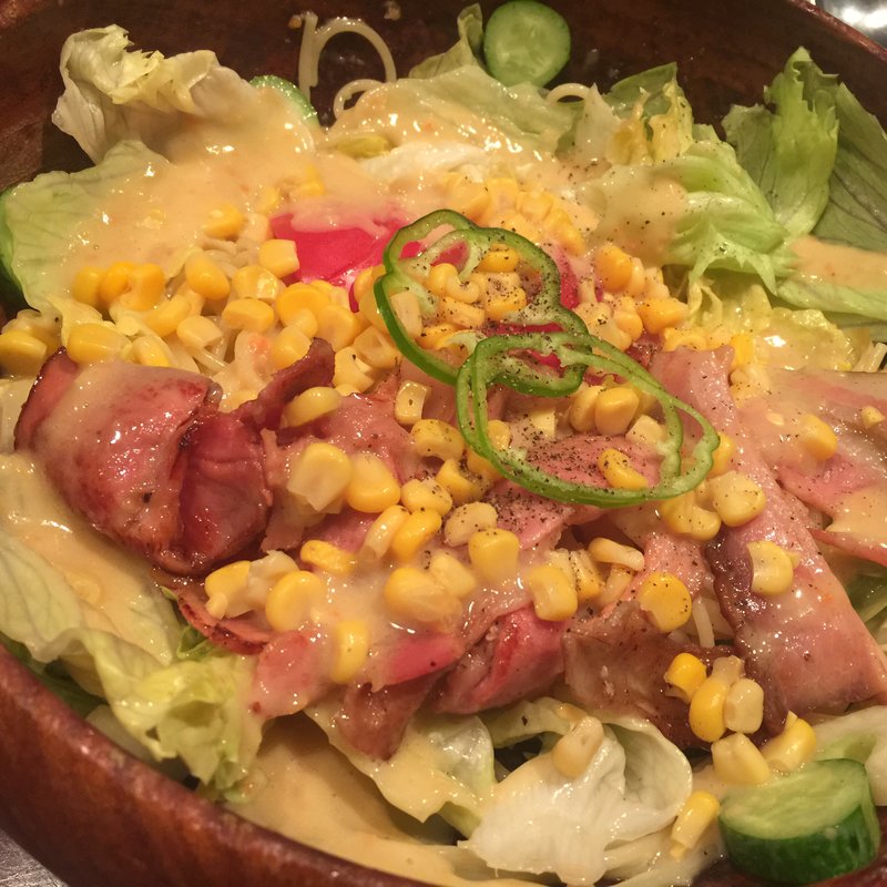 サラダのスパゲッティ ベーコン(SPAGO)