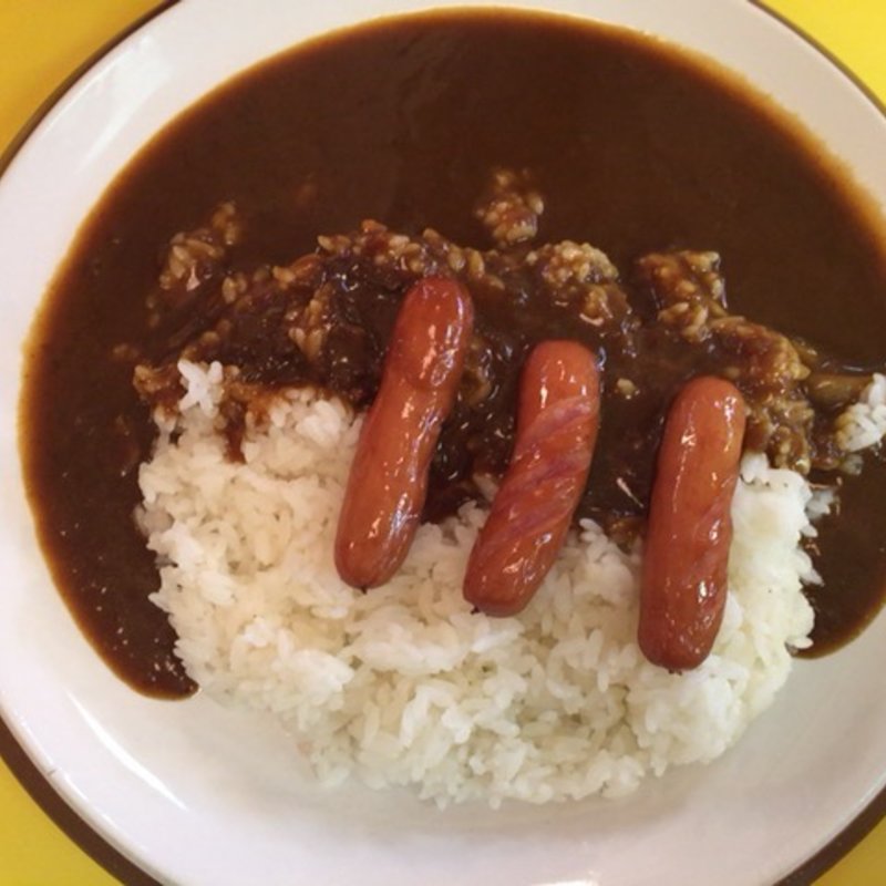 ソーセージカレー(印度のルー新大阪店)