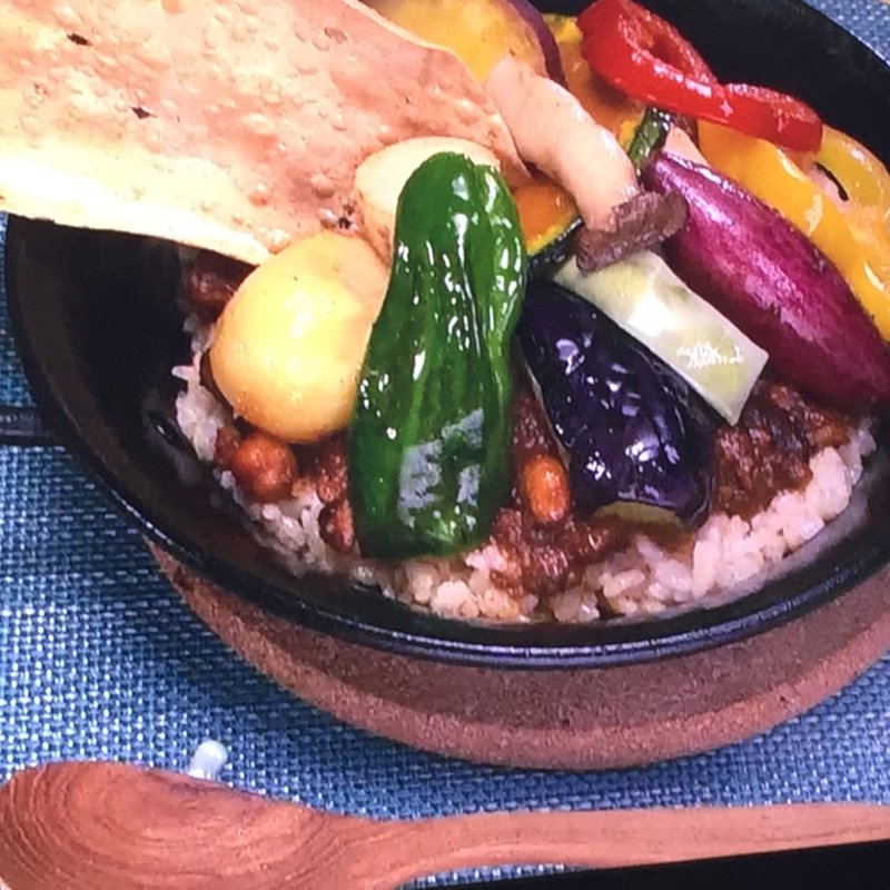 キーマ風カレー膳(タケウチ 神保町本店 （TAKEUCHI）)