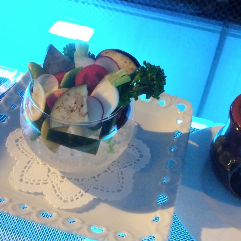 本日の横浜野菜のバーニャカウダ(International cuisine subzero)