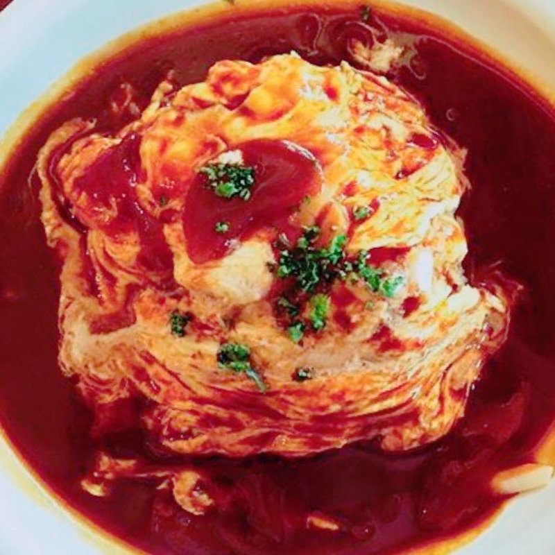 デミグラスソースオムライス(EMPORIO cafe&dining)