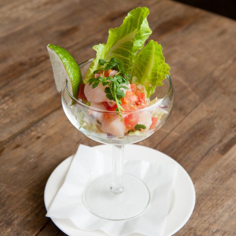 新鮮な魚介のセビーチェ ライム風味(ラ・コシーナ・ガブリエラ・メヒカーナ （LA COCINA GABRIELA MEXICANA）)