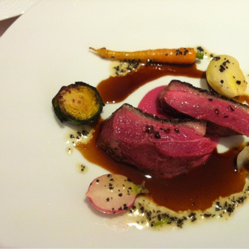 和牛のポワレ(オーグードゥジュール メルヴェイユ)