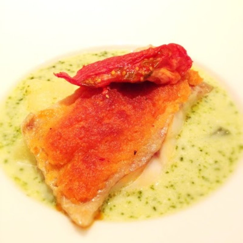 サワラのムニエル(オーグードゥジュール メルヴェイユ)