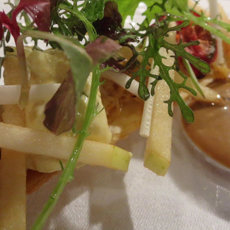 カニのソテー(オーグードゥジュール メルヴェイユ)