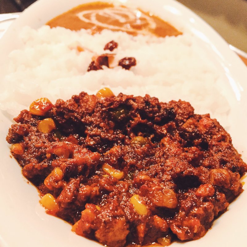 キーマカレー ＆ ビーフカレー(CURRY UP -HARAJUKU-)