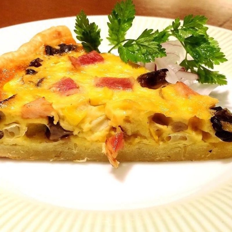 きのことドルチェヘブンのキュッシュ(HAMBURG LABO （ハンバーグ ラボ）)