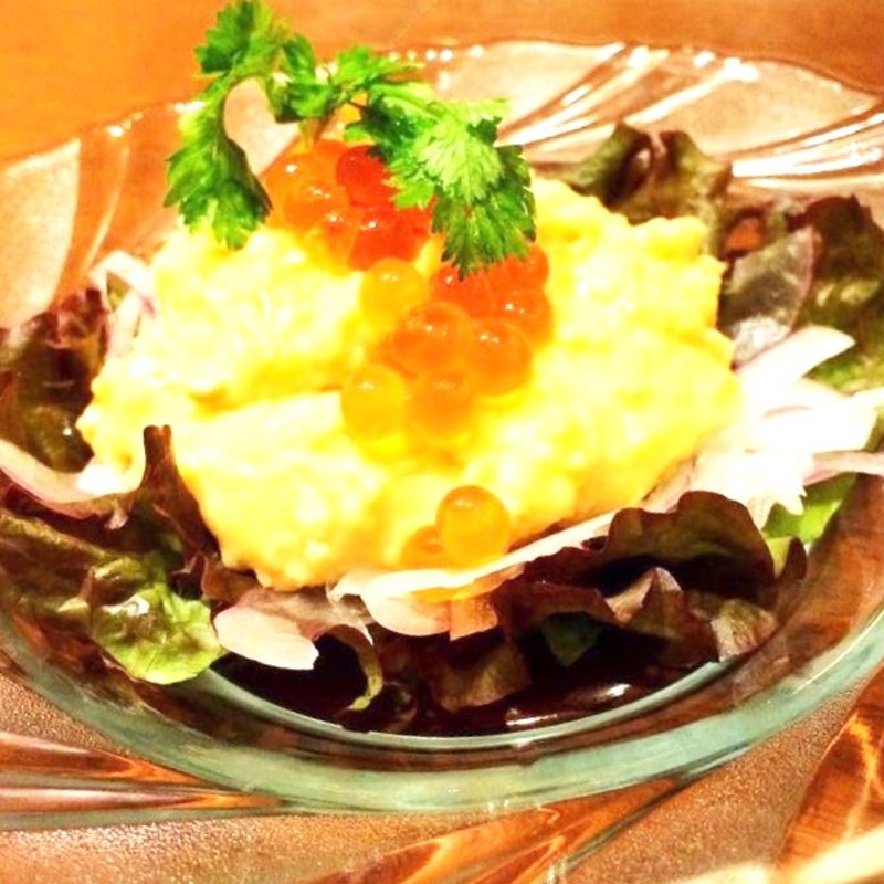 スモークサーモンとモッツァレラのマッシュポテト(HAMBURG LABO （ハンバーグ ラボ）)