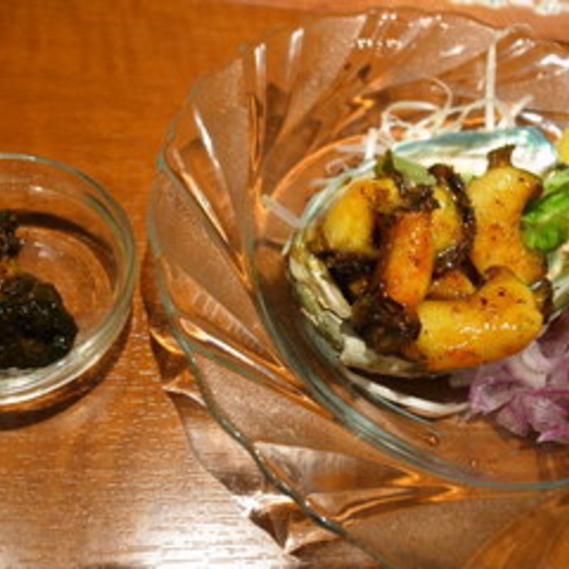 アワビのバター醤油ソテー(HAMBURG LABO （ハンバーグ ラボ）)