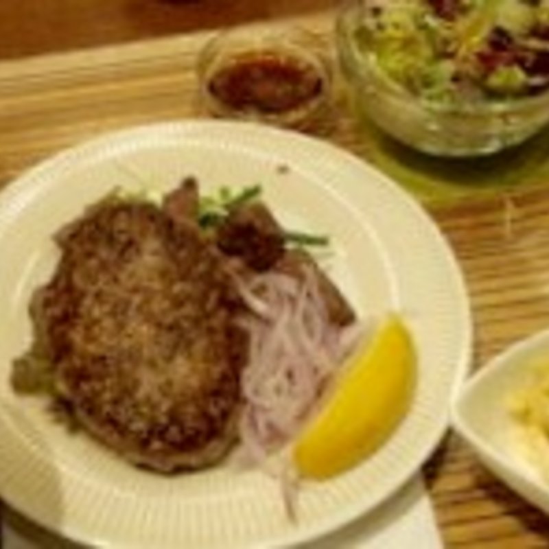 ハンバーグとサイコロステーキランチ(HAMBURG LABO （ハンバーグ ラボ）)