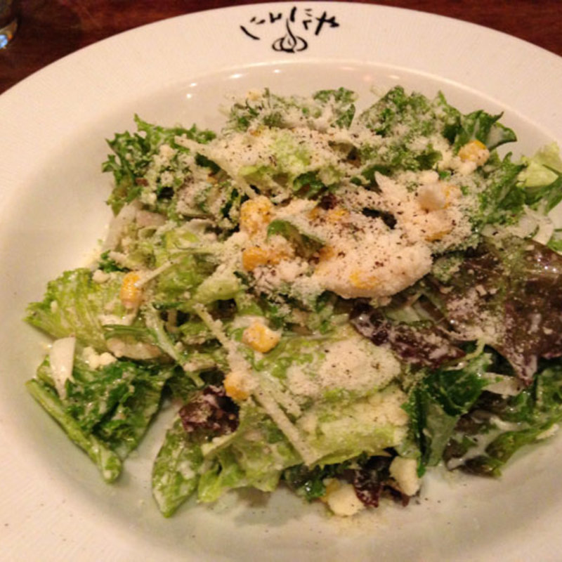 にんにくやシーザーサラダ(恵比寿にんにくや)