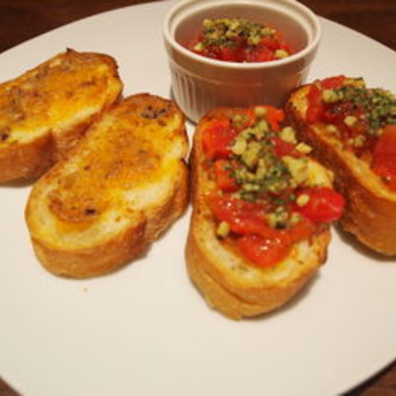 二種のブルスケッタ(じゃむ )