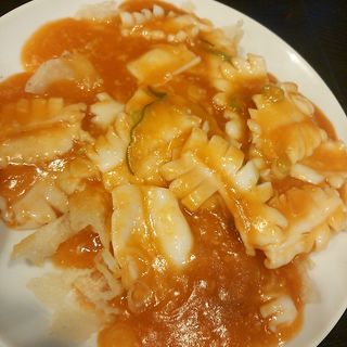 イカチリ定食(中華料理 唐園)