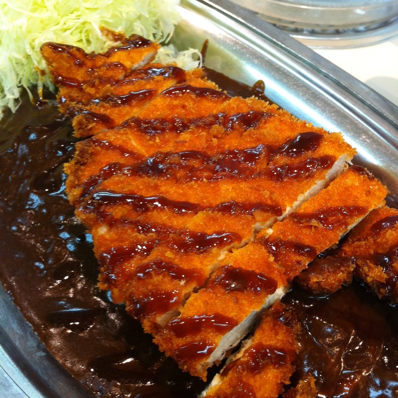 ロースカツカレー　エコノミークラス(ゴーゴーカレー 新橋駅前スタジアム)