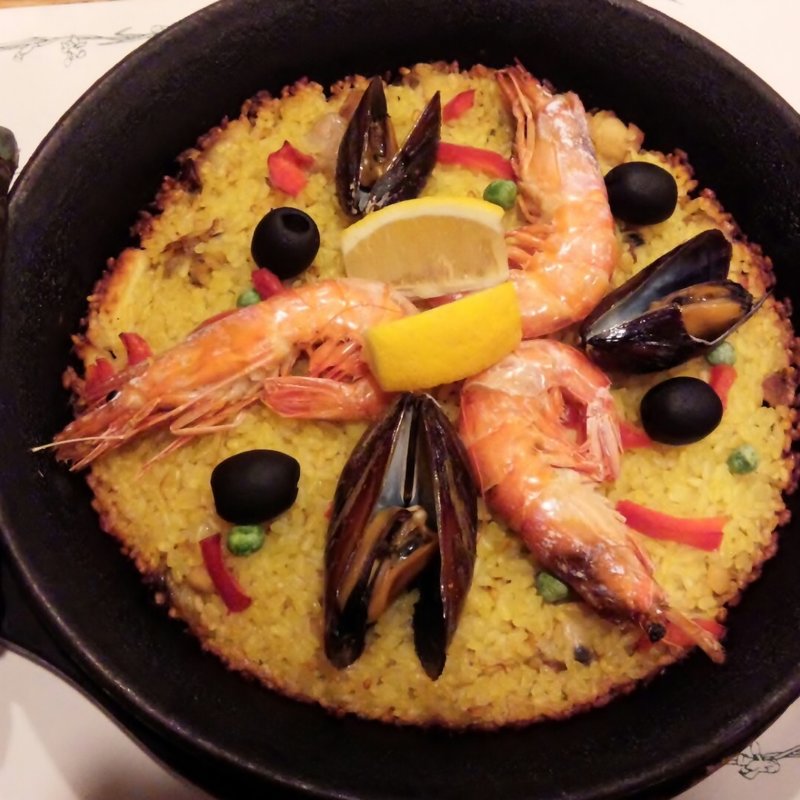 魚介のパエリア(ヒッコリーファーム)
