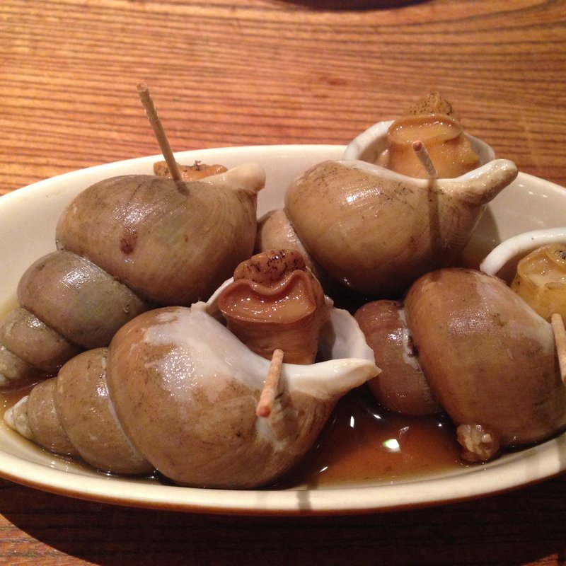 バイ貝のうま煮(びすとろ UOKIN 五反田店)