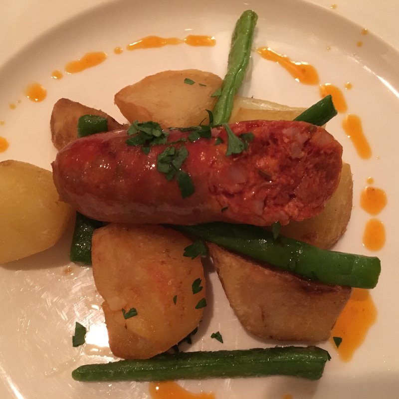 南イタリア名物のスパイシーチョリソー(エリオ・ロカンダ・イタリアーナ)