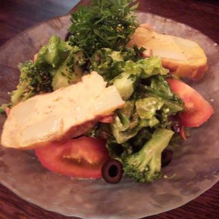 旬の生野菜カタルーニャバルサラダ(Bar Nogawa)
