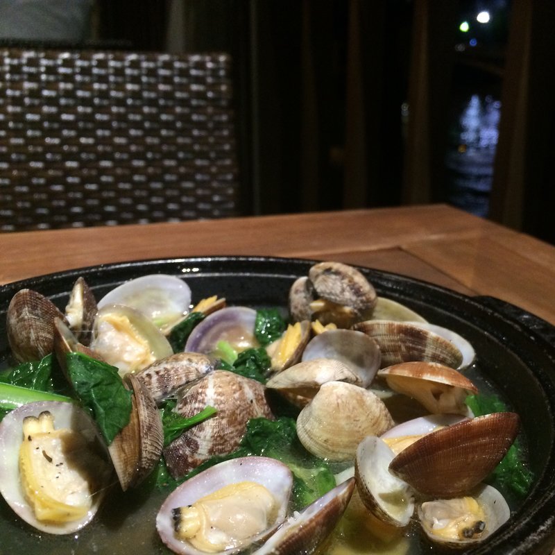 アサリの酒蒸し(豊年萬福)