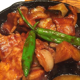 茄子と豚肉の旨味噌炒めカレー(野菜を食べるカレーcamp 代々木本店)