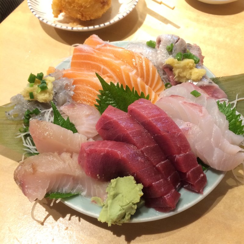 刺身3点盛り(タカマル鮮魚店 本館)
