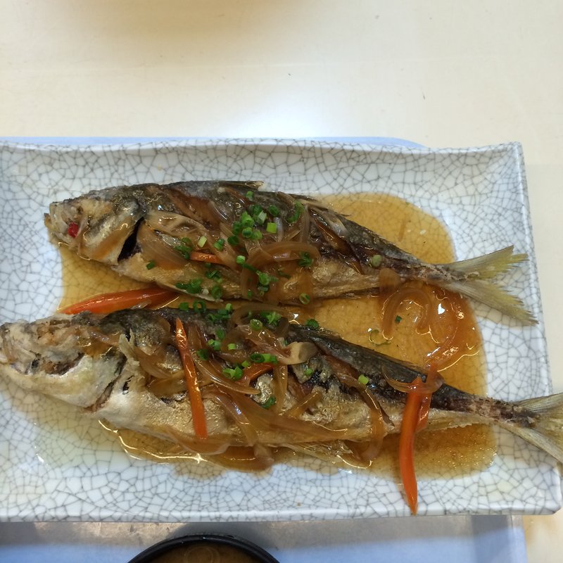 アジの南蛮揚げ(ばんや )