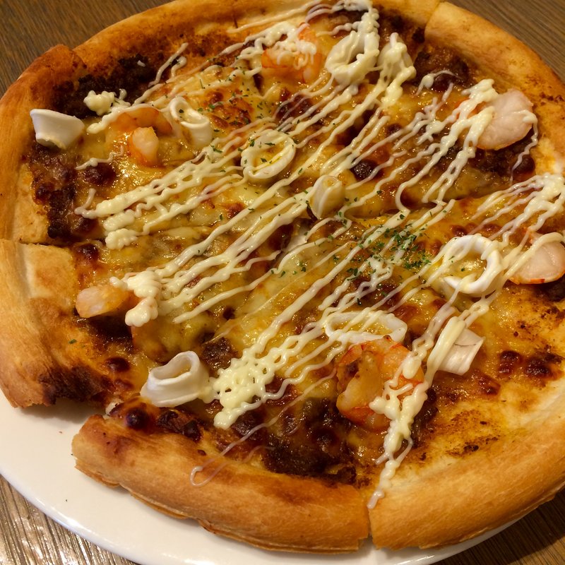 シーフードカレーピザ(カフェ ゼノン （CAFE ZENON）)