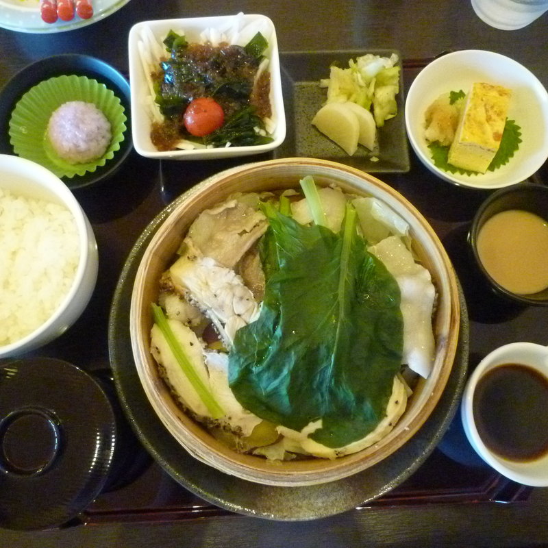 あかセイロ膳(明か蔵)