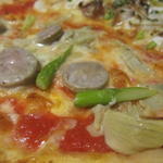 サルシッチャ＆照り焼きチキンエリンギ茸と長ネギの和風(マンマパスタ・バオバブ 千葉都町店)