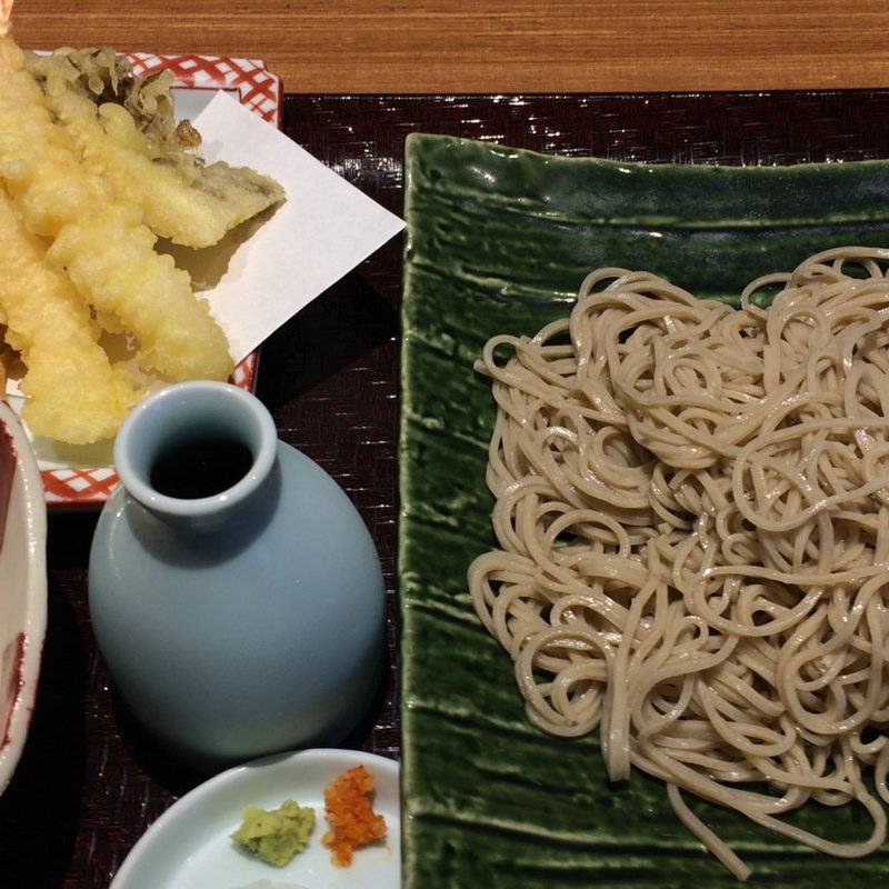 えび天ぷら蕎麦(やまきた )