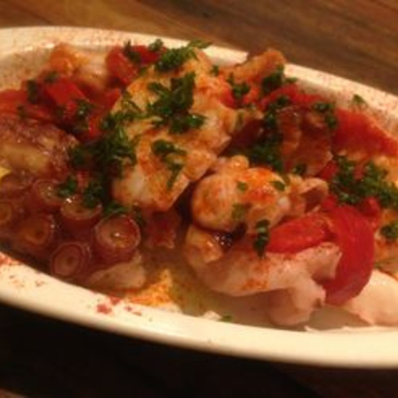 タコのガリシア風マリネ(スペインバル INICIO)