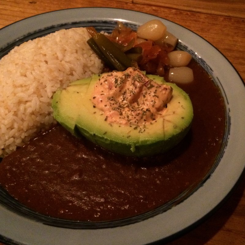アボカドカレー(もうやんカレー 利瓶具 十二社店 （モウヤンカレー・リビング）)