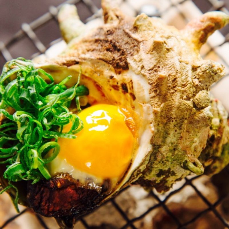 さざえのつぼ焼き(江戸三座)