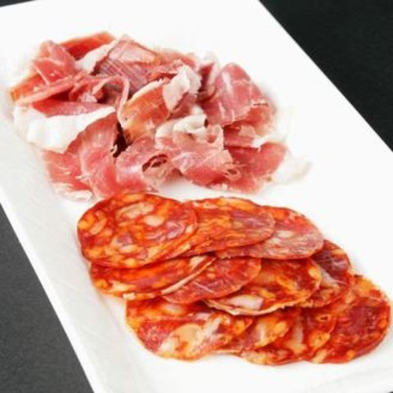 厳選スペイン産生ハムの盛り合わせ half size(スペインバル INICIO)