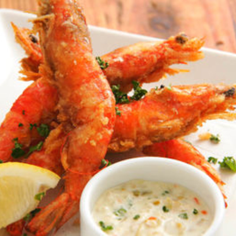 海老のフリット 〜ソフトシェルシュリンプで〜(スペインバル INICIO)