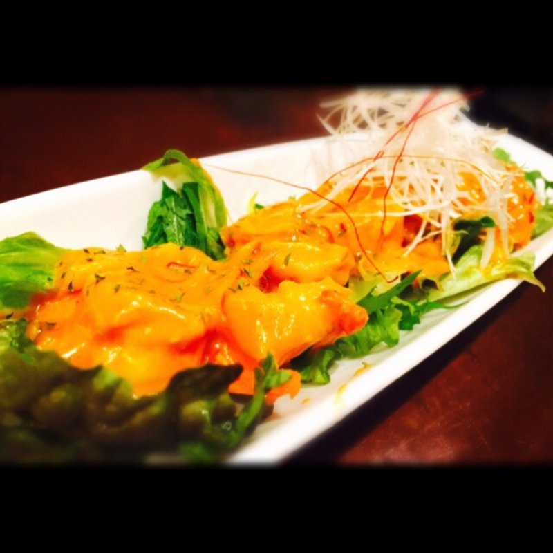 エビチリ(39酒場 魚平)