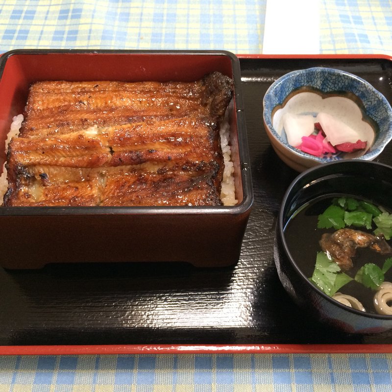 うな重特上(印旛沼漁協 水産センター)