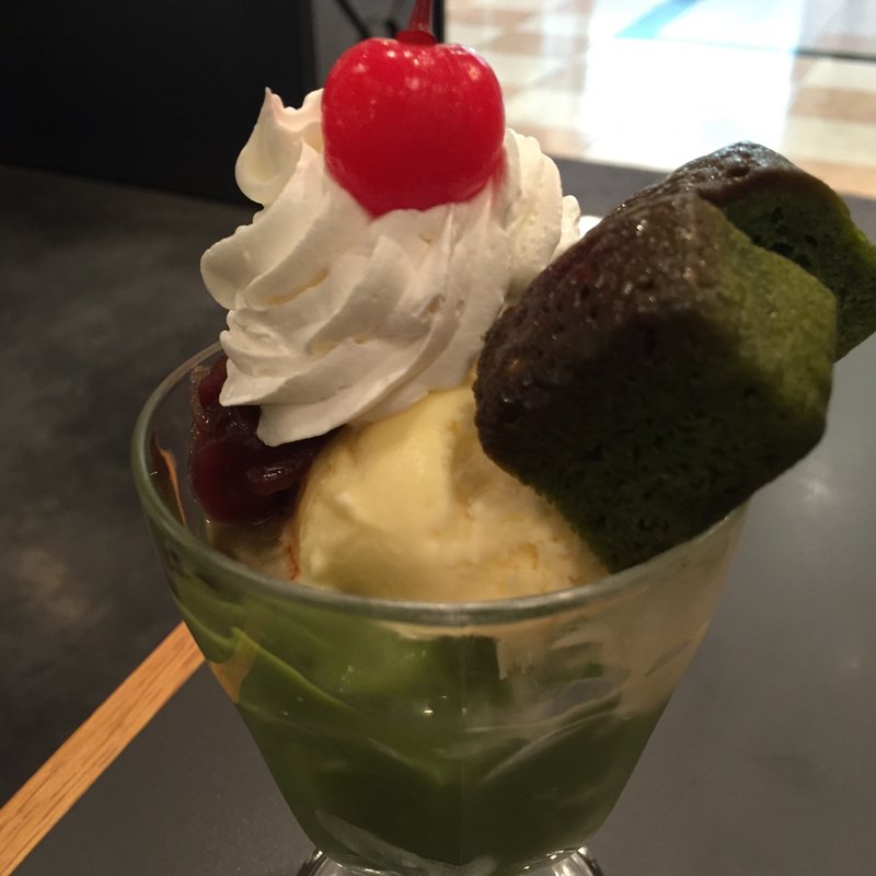 MIYABI抹茶プリン(ワイアードカフェ 京都ポルタ店 （WIRED CAFE）)