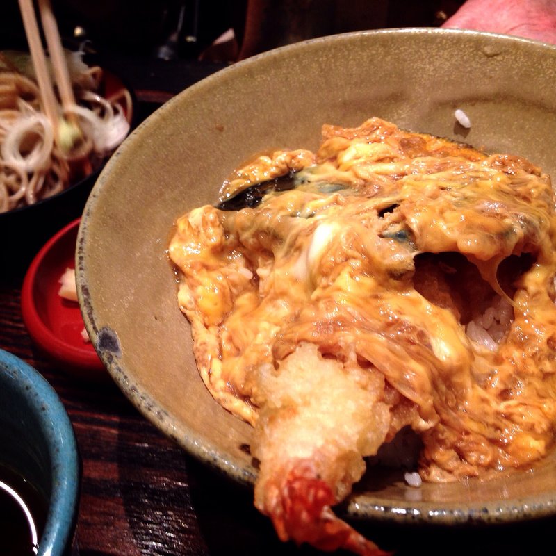 天とじ丼セット(しのぶ庵 あべのキューズモール店)