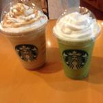 キャメル･抹茶フラペチーノ
