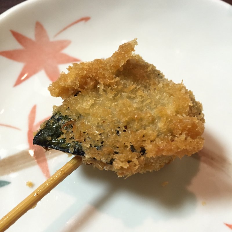 串カツ かぼちゃ(ねぎ太郎 第一ホテル店)