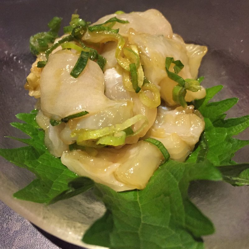 えんがわのねぎ和え(京桜 （【旧店名】わっしょい桜）)