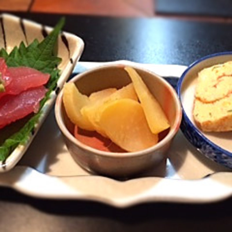 前菜3種(めぐろ)