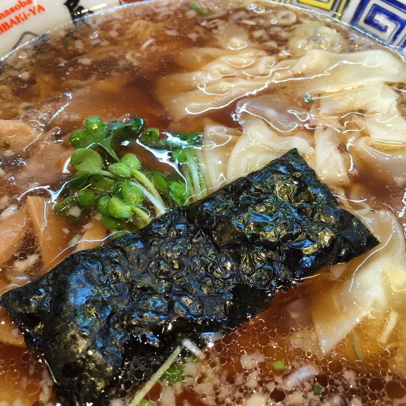 ワンタン麺(ちばきや)