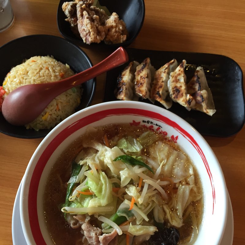 ギョウからセット(ちゃんぽん亭総本家 フォレオ大津一里山店 )