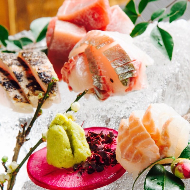 お造り盛り合わせ(江戸三座)