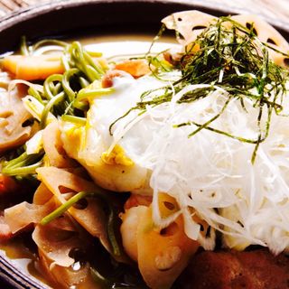 茶そばの焼きそば(江戸三座)