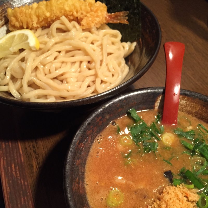 濃厚海老つけ麺 海老天のせ(麺屋 吉匠丸。 木屋町店)