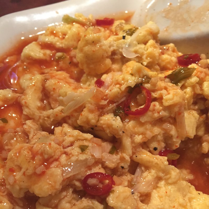 濃厚玉子炒め エスニックチリソース(香港屋台 九龍 原宿店 （ホンコンヤタイ クーロン）)