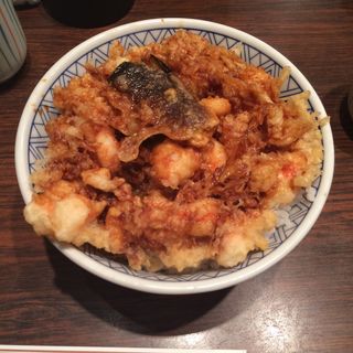 海老かき揚げ丼(うなぎ 天ぷら 光村)